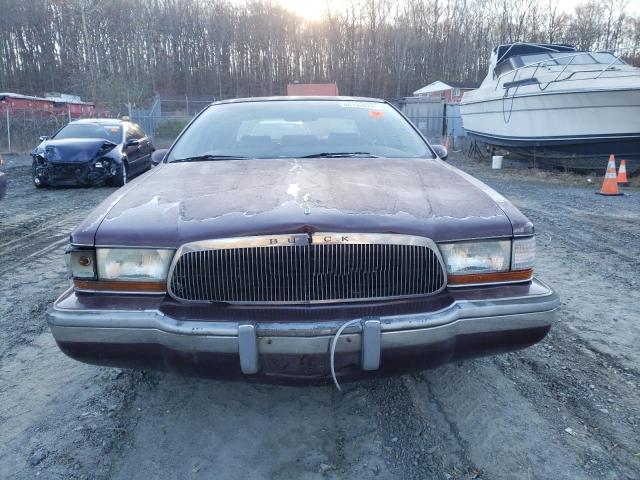 1G4BT5375NR468357 - 1992 BUICK ROADMASTER BURGUNDY photo 5