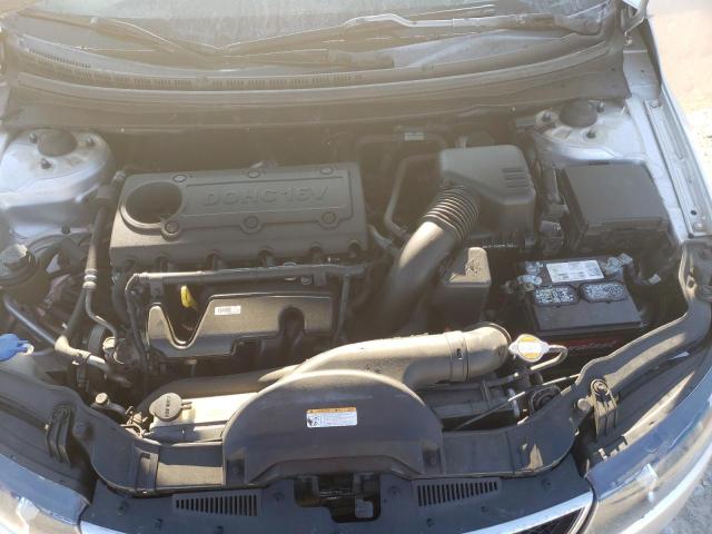 KNAFU4A29A5235648 - 2010 KIA FORTE EX SILVER photo 11