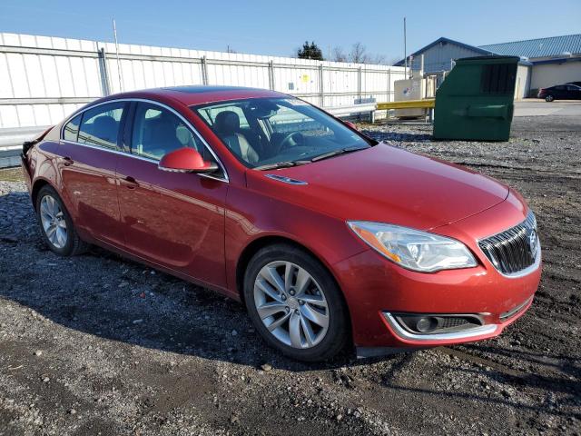 2G4GN5EX3F9209505 - 2015 BUICK REGAL PREM RED photo 4