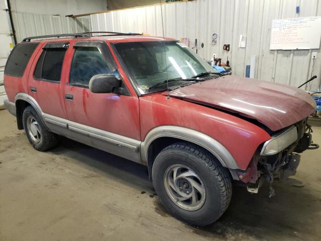 1GNDT13W8Y2239754 - 2000 CHEVROLET BLAZER RED photo 4