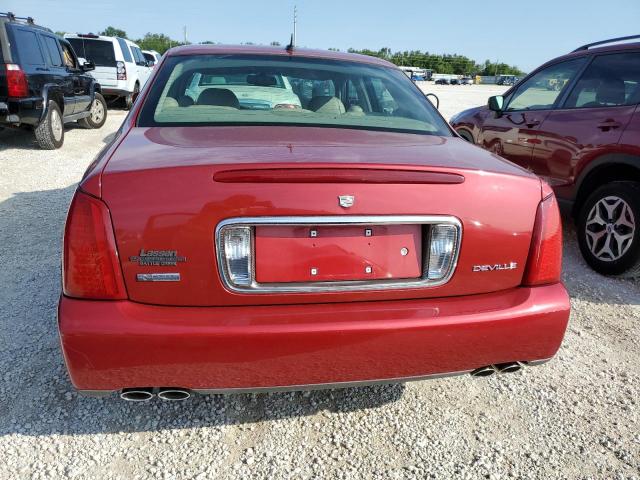 1G6KD54YX5U205595 - 2005 CADILLAC DEVILLE RED photo 6