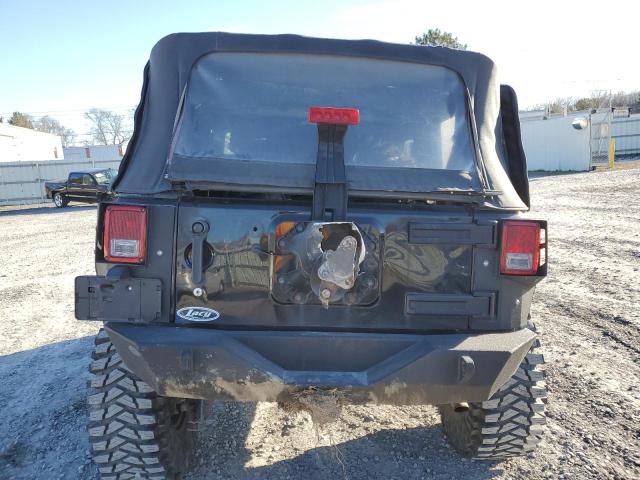1J4AA2D18AL212218 - 2010 JEEP WRANGLER S BLACK photo 6