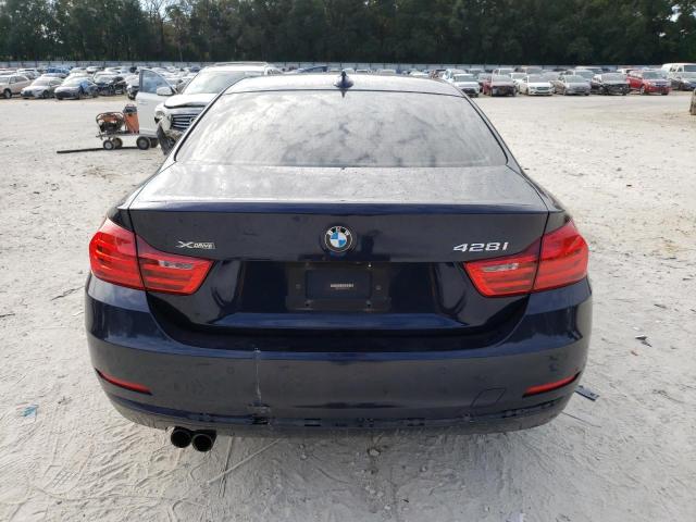WBA3N5C58FK197559 - 2015 BMW 428 XI BLUE photo 6