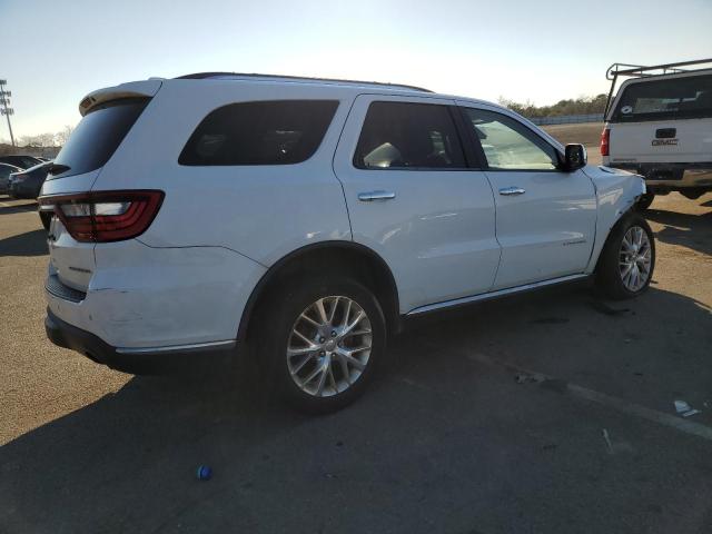 1C4RDJEG7EC537302 - 2014 DODGE DURANGO CI WHITE photo 3