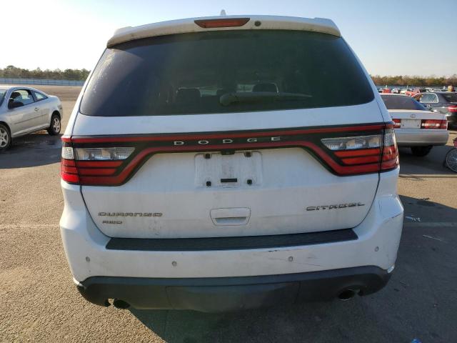 1C4RDJEG7EC537302 - 2014 DODGE DURANGO CI WHITE photo 6