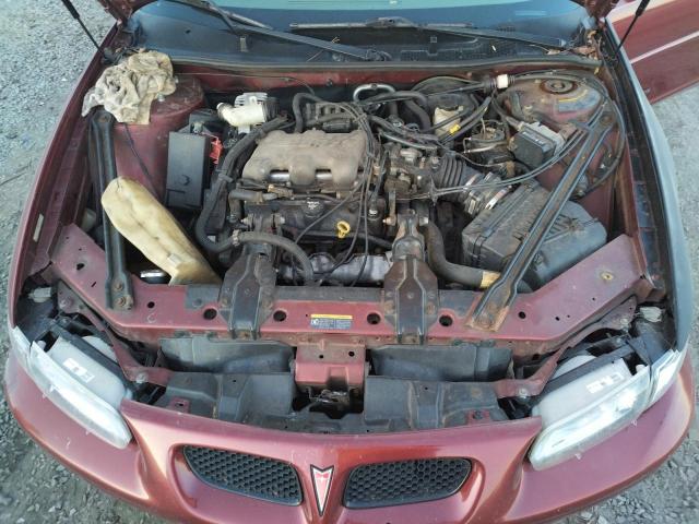 1G2WK52JX2F250275 - 2002 PONTIAC GRAND PRIX მუქწითელი ფოტო 11