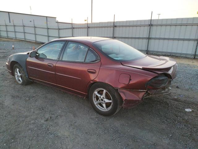 1G2WK52JX2F250275 - 2002 PONTIAC GRAND PRIX მუქწითელი ფოტო 2