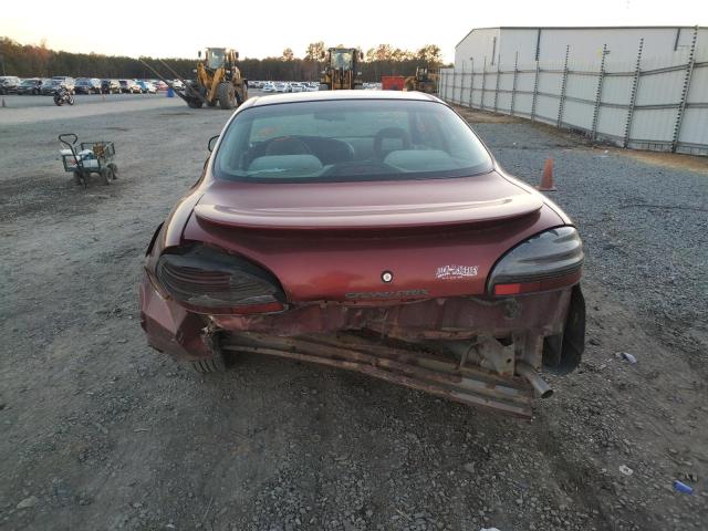 1G2WK52JX2F250275 - 2002 PONTIAC GRAND PRIX მუქწითელი ფოტო 6