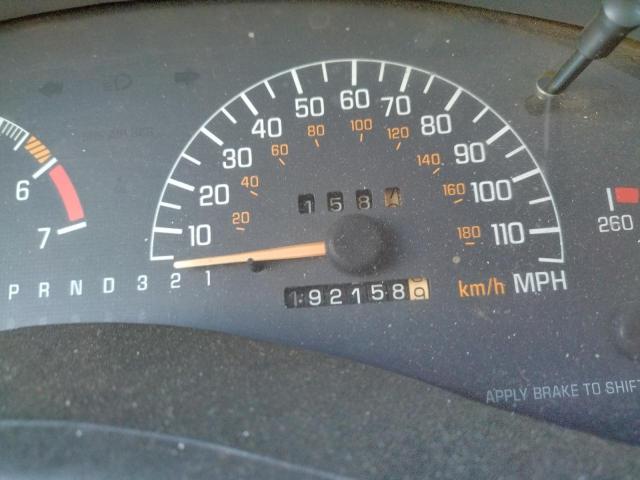 1G2WK52JX2F250275 - 2002 PONTIAC GRAND PRIX მუქწითელი ფოტო 9