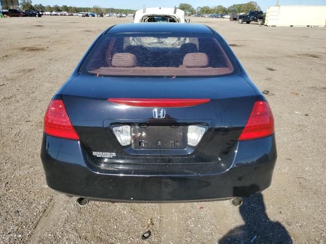 1HGCM66447A037203 - 2007 HONDA ACCORD SE BLACK photo 6