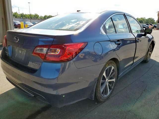 4S3BNBL60F3010797 - 2015 SUBARU LEGACY 2.5 BLUE photo 4