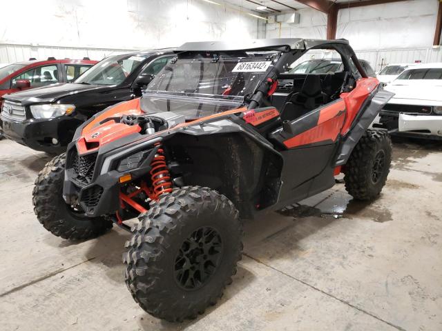 3JBVGAY49NE000806 - 2022 CAN-AM MAVERICK X RED photo 2