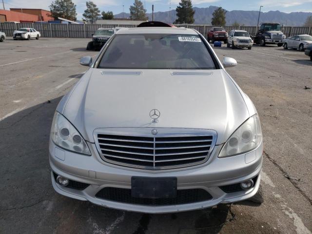 WDDNG77X59A243734 - 2009 MERCEDES-BENZ S 63 AMG SILVER photo 5