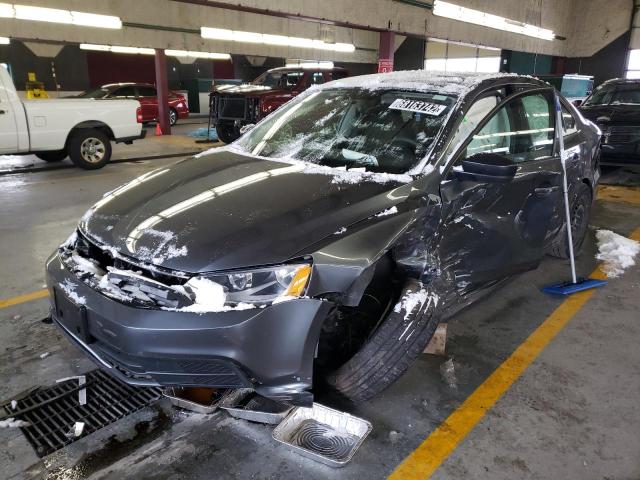 3VW2K7AJ8FM345301 - 2015 VOLKSWAGEN JETTA BASE 灰色 照片 1