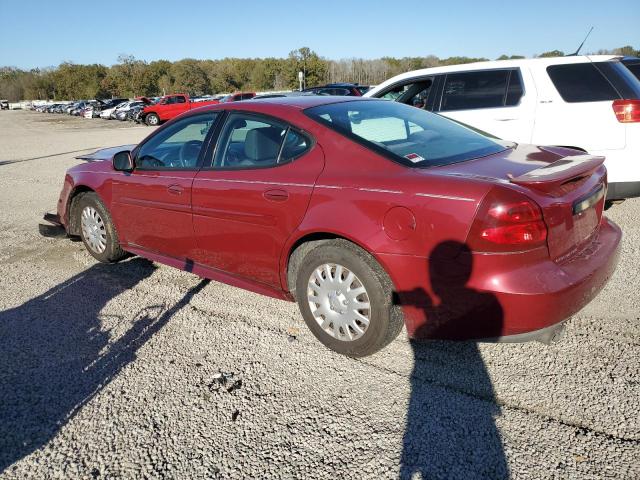 2G2WP522441321586 - 2004 PONTIAC GRAND PRIX მუქწითელი ფოტო 2