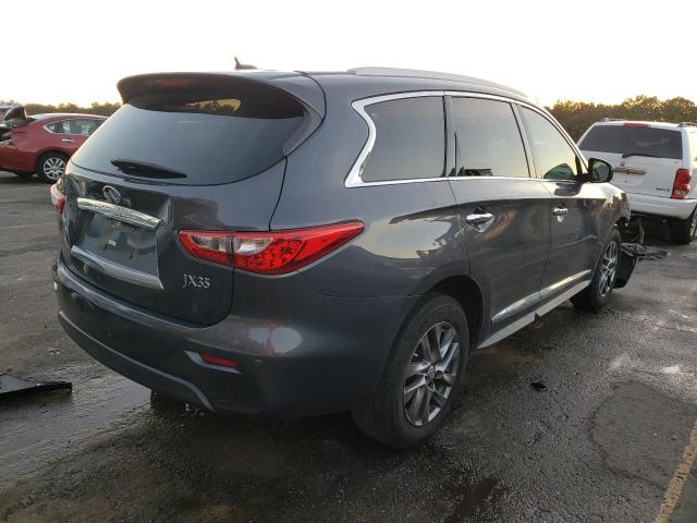 5N1AL0MN7DC301737 - 2013 INFINITI JX35 GRAY photo 3