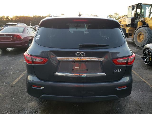 5N1AL0MN7DC301737 - 2013 INFINITI JX35 GRAY photo 6