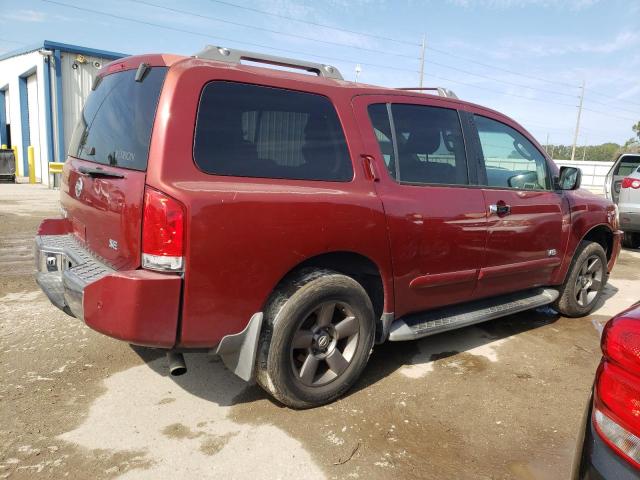 5N1AA08A15N715938 - 2005 NISSAN ARMADA SE RED photo 3