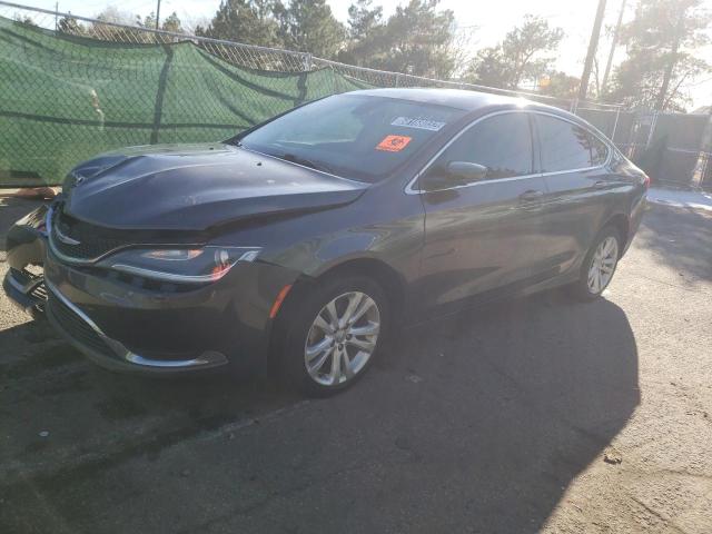 1C3CCCAB0FN502996 - 2015 CHRYSLER 200 LIMITE GRAY photo 1