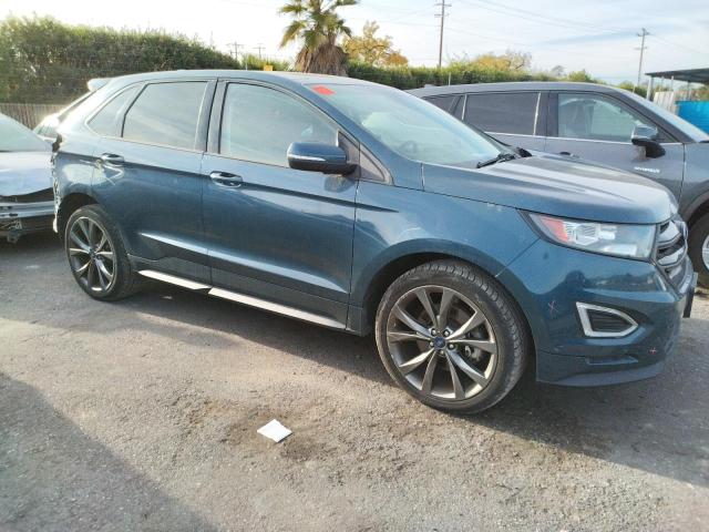 2FMPK4AP0GBC07505 - 2016 FORD EDGE SPORT BLUE photo 4