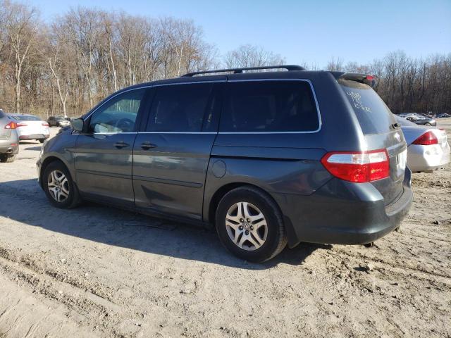 5FNRL38675B072119 - 2005 HONDA ODYSSEY EX GRAY photo 2