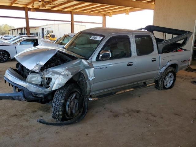 5TEGN92N04Z334919 - 2004 TOYOTA TACOMA DOU SILVER photo 1