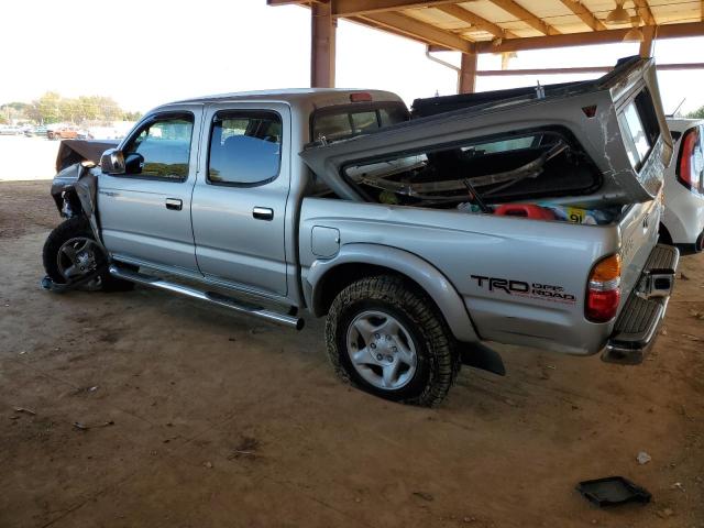 5TEGN92N04Z334919 - 2004 TOYOTA TACOMA DOU SILVER photo 2