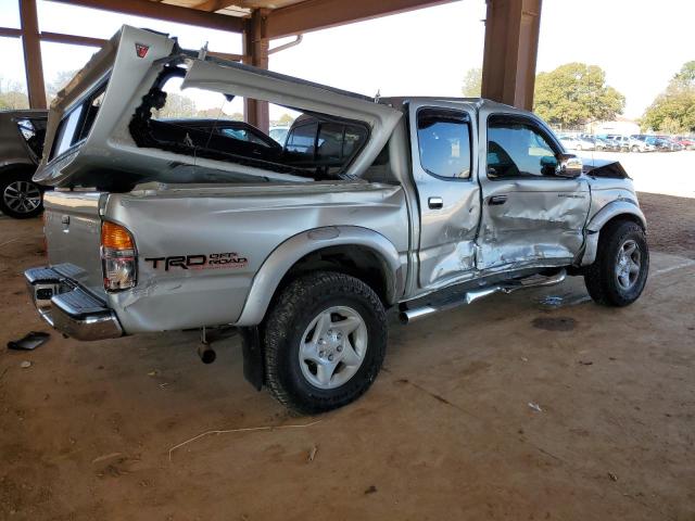5TEGN92N04Z334919 - 2004 TOYOTA TACOMA DOU SILVER photo 3