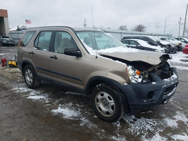 SHSRD78506U****** - 2006 HONDA CR-V TAN photo 4