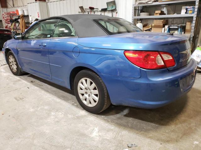 1C3LC45K48N212182 - 2008 CHRYSLER SEBRING BLUE photo 2