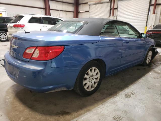 1C3LC45K48N212182 - 2008 CHRYSLER SEBRING BLUE photo 3