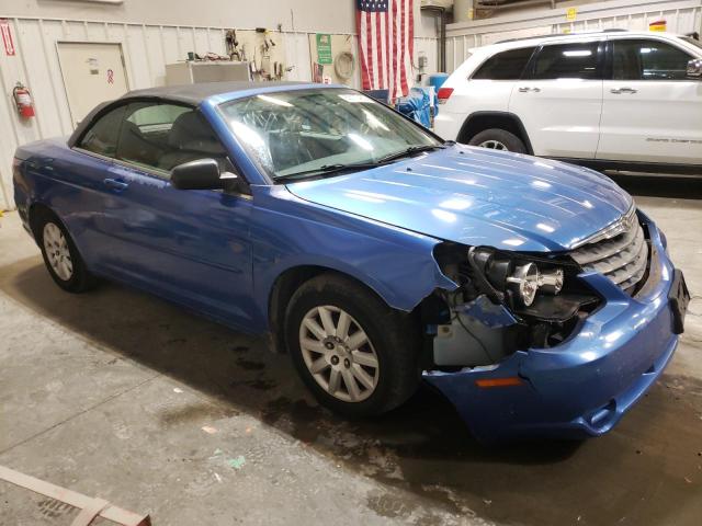 1C3LC45K48N212182 - 2008 CHRYSLER SEBRING BLUE photo 4