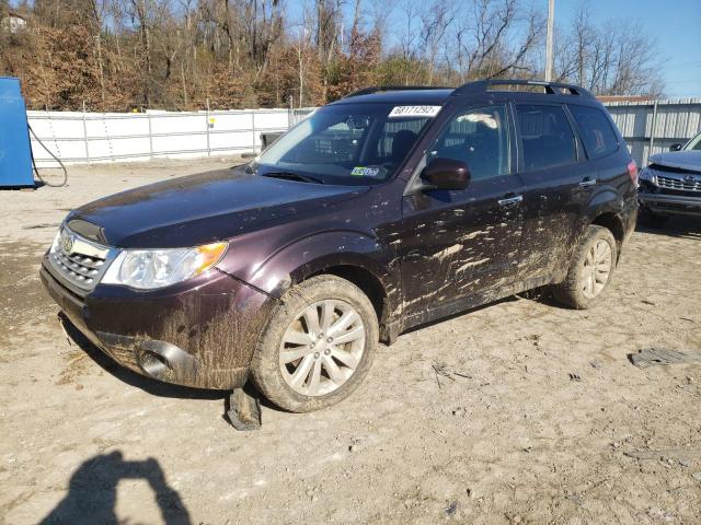 JF2SHADC8DH437720 - 2013 SUBARU FORESTER 2 PURPLE photo 1