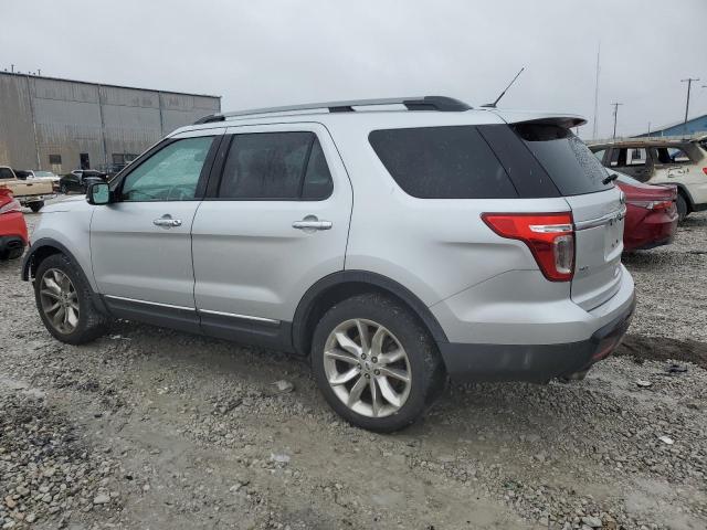 1FM5K8D82EGB82177 - 2014 FORD EXPLORER X SILVER photo 2