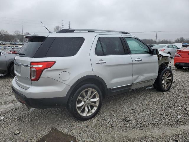 1FM5K8D82EGB82177 - 2014 FORD EXPLORER X SILVER photo 3