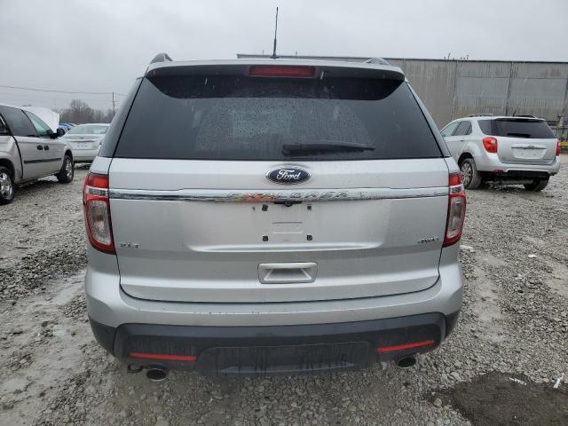 1FM5K8D82EGB82177 - 2014 FORD EXPLORER X SILVER photo 6