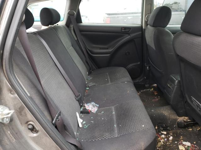 2T1KR32E15C322071 - 2005 TOYOTA MATRIX GRAY photo 10