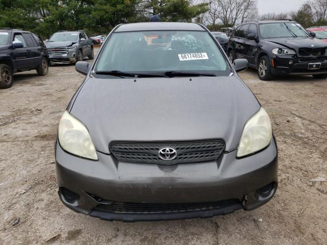 2T1KR32E15C322071 - 2005 TOYOTA MATRIX GRAY photo 5