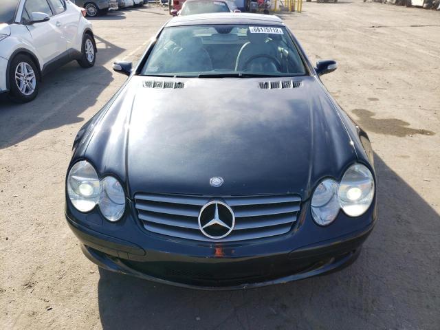 WDBSK75F65F107260 - 2005 MERCEDES-BENZ SL 500 BLUE photo 5