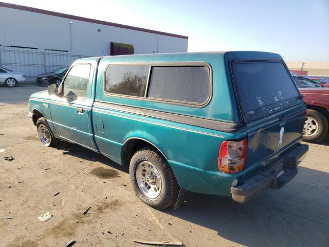 1FTCR10A2RPB29928 - 1994 FORD RANGER TURQUOISE photo 2