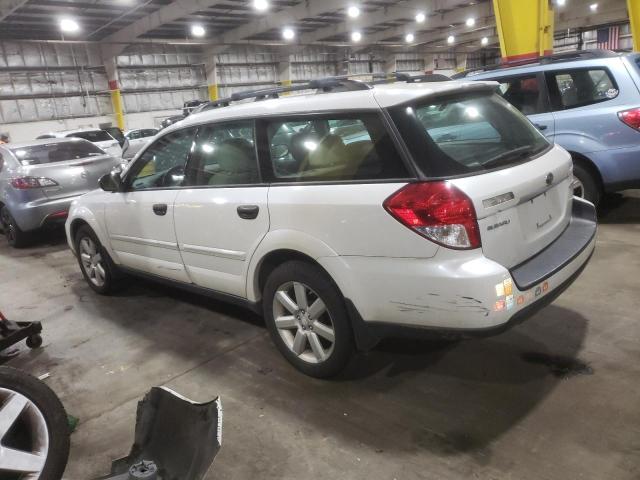 4S4BP61C487306374 - 2008 SUBARU OUTBACK 2. WHITE photo 2