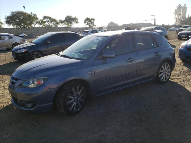 JM1BK34M681797247 - 2008 MAZDA SPEED 3 BLUE photo 1