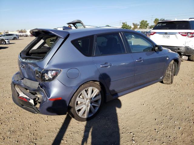 JM1BK34M681797247 - 2008 MAZDA SPEED 3 BLUE photo 3