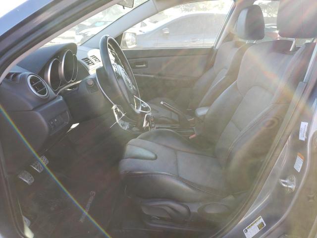 JM1BK34M681797247 - 2008 MAZDA SPEED 3 BLUE photo 7