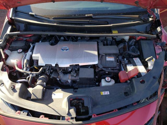 JTDKARFPXJ3092670 - 2018 TOYOTA PRIUS PRIM 红色 照片 11