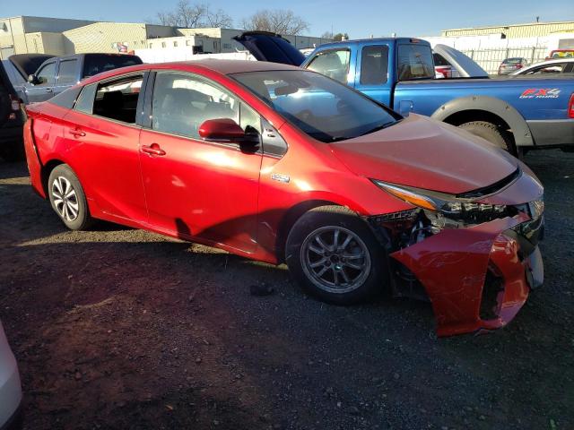 JTDKARFPXJ3092670 - 2018 TOYOTA PRIUS PRIM 红色 照片 4