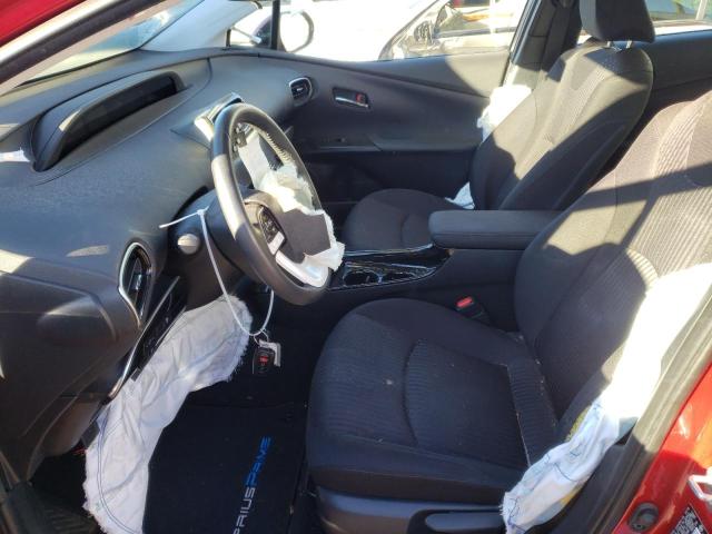 JTDKARFPXJ3092670 - 2018 TOYOTA PRIUS PRIM 红色 照片 7