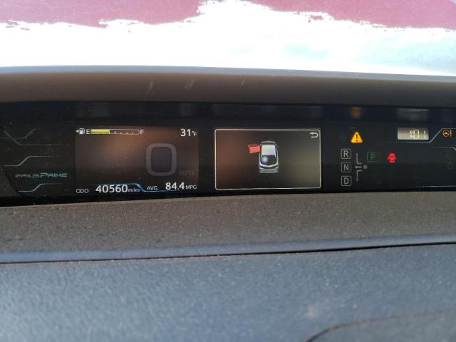 JTDKARFPXJ3092670 - 2018 TOYOTA PRIUS PRIM 红色 照片 9