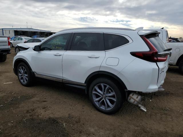 2HKRW2H91MH667673 - 2021 HONDA CR-V TOURI WHITE photo 2