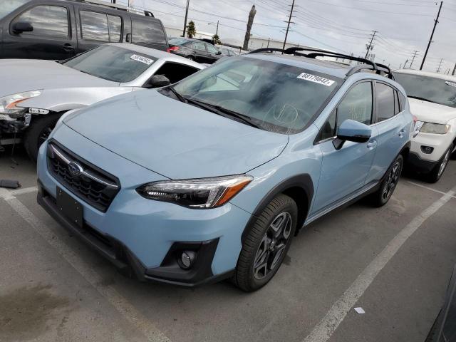 JF2GTANC7K8249464 - 2019 SUBARU CROSSTREK BLUE photo 1